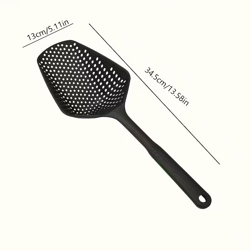 cuchara para pasta, separador de agua de plástico integrado