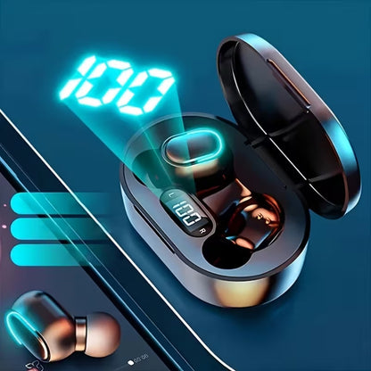 Auriculares TWS Inalámbricos con Micrófono y Estuche de Carga