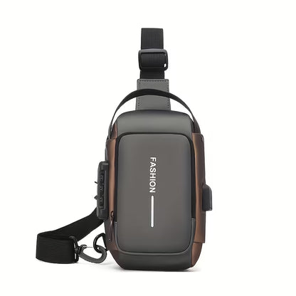 Mochila antirrobo para motocicleta con candado y correa ajustable