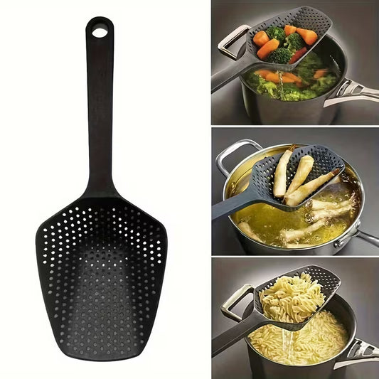 cuchara para pasta, separador de agua de plástico integrado