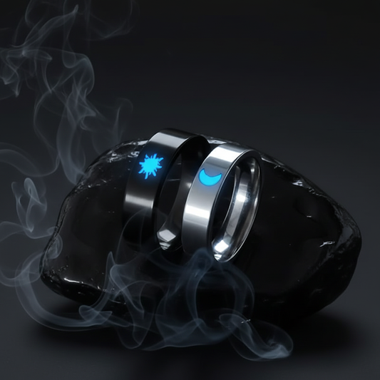 Anillos sol luna anuncio