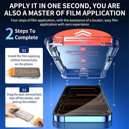 Privacy tempered glass for iPhone 17 Pro