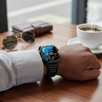 Men's Smartwatch with USB Charging