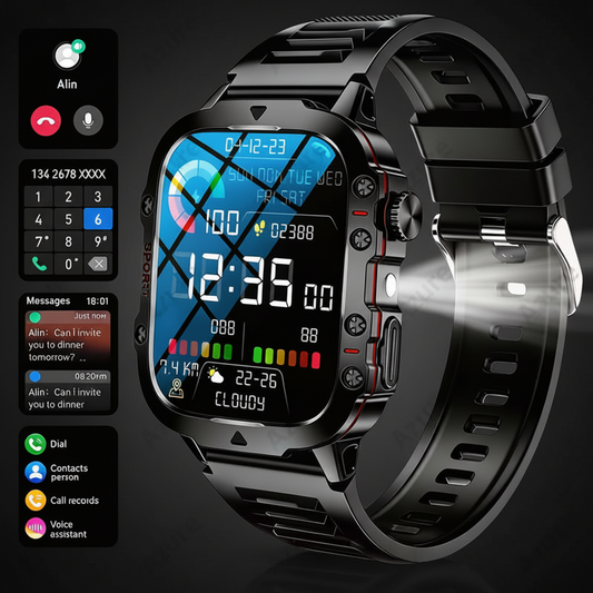 Smartwatch con Llamadas y Modos Deportivos – Compatible iPhone y Android